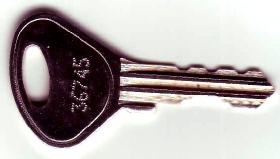 Example key cut to 36745