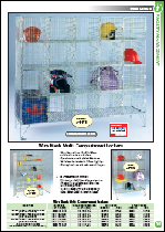 Wire Mesh Multi Compartment Lockers